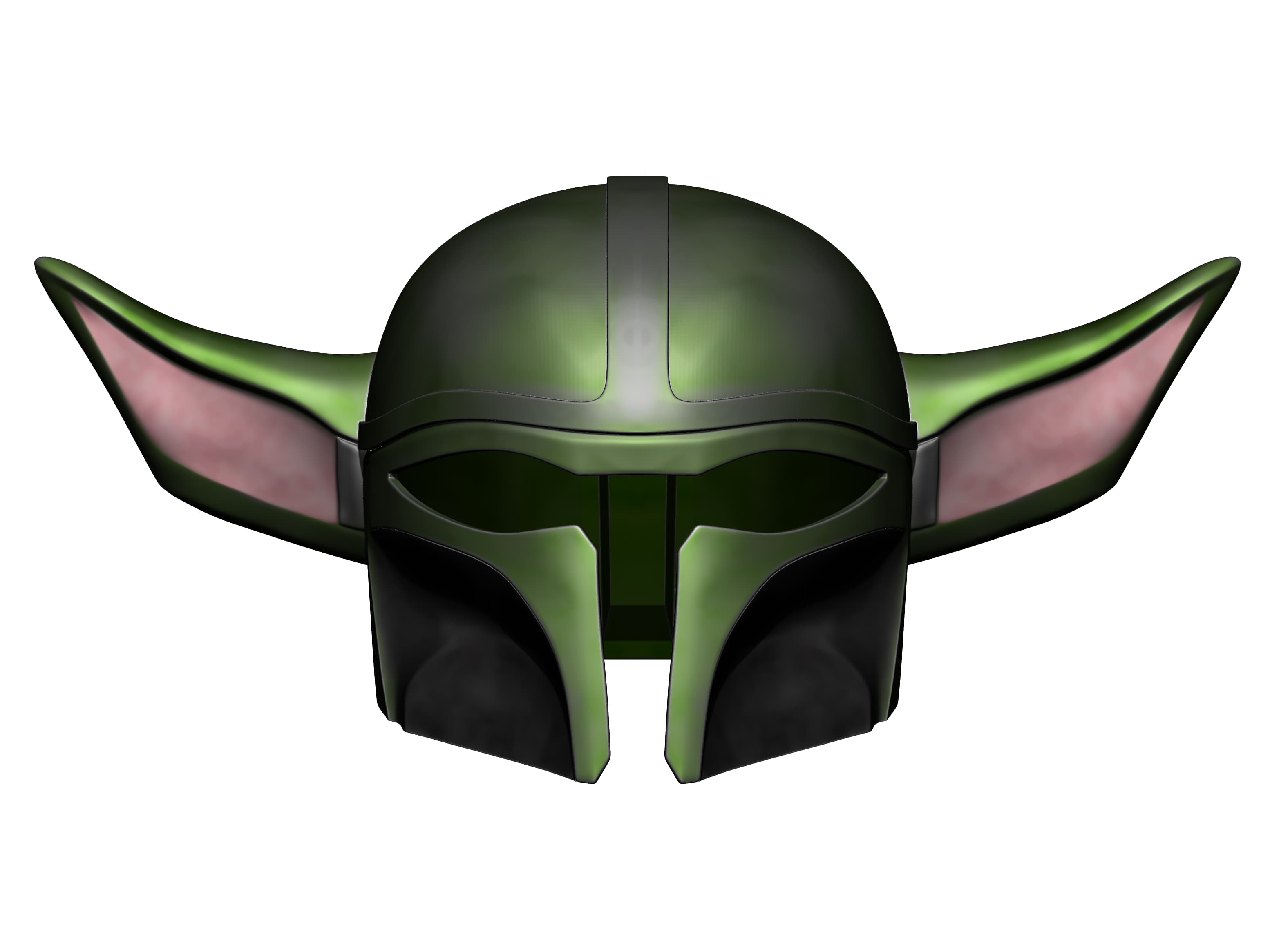 Grogulorian Helmet Variant 2 3d model