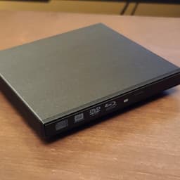 Slimline Optical Disk Drive Enclosure / Slim CD/DVD/Blu-Ray/UHD Enclosure. 3d model
