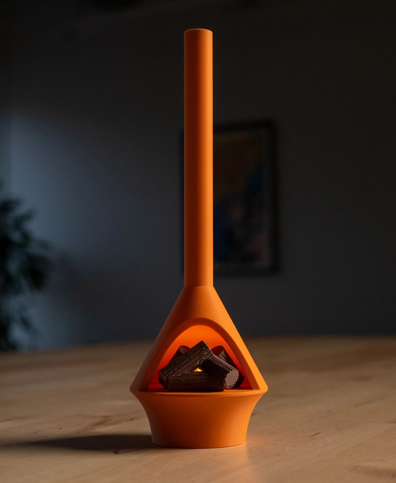 MCM Fireplace 3d model