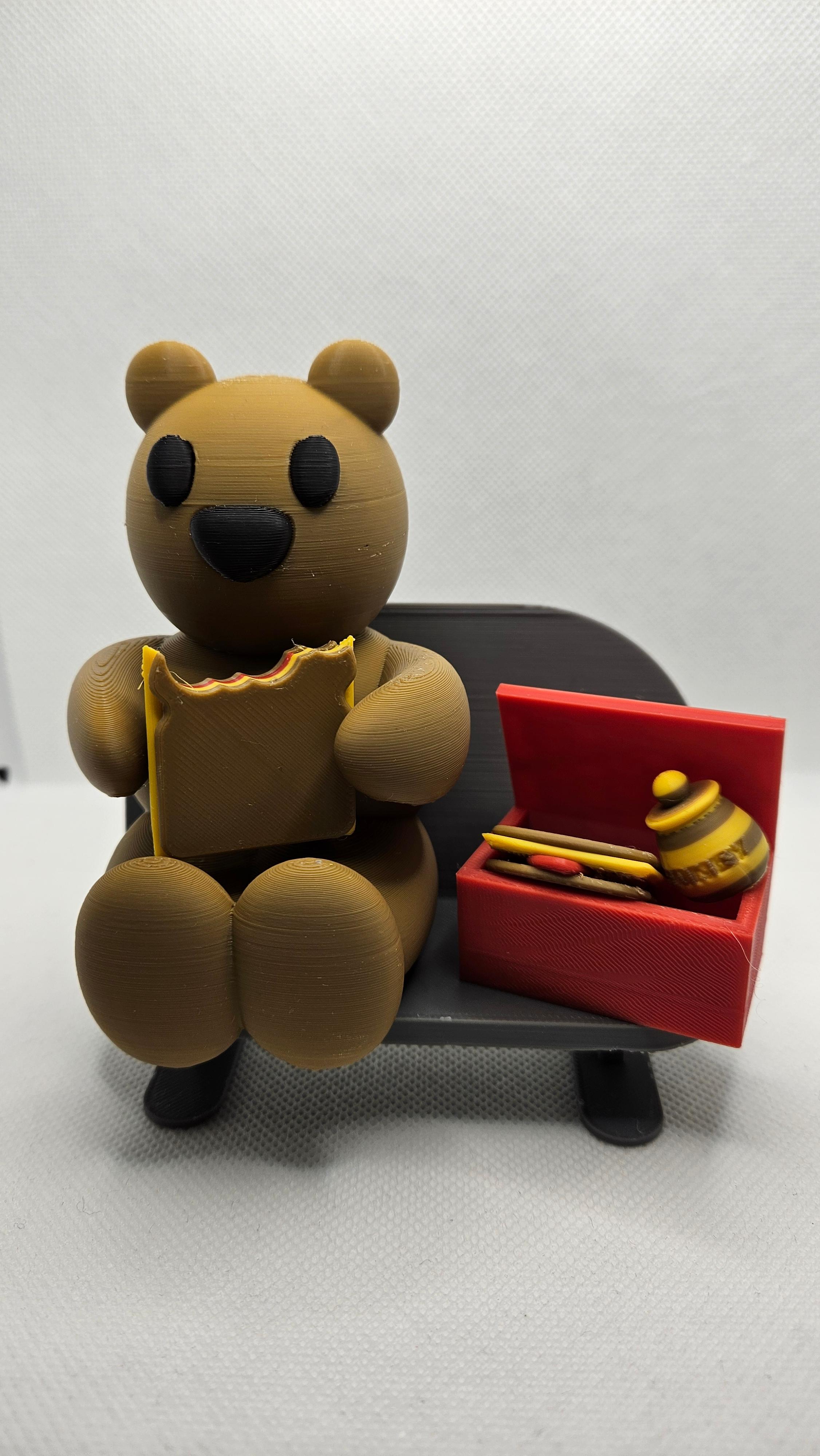 Hungry Bear 3d model
