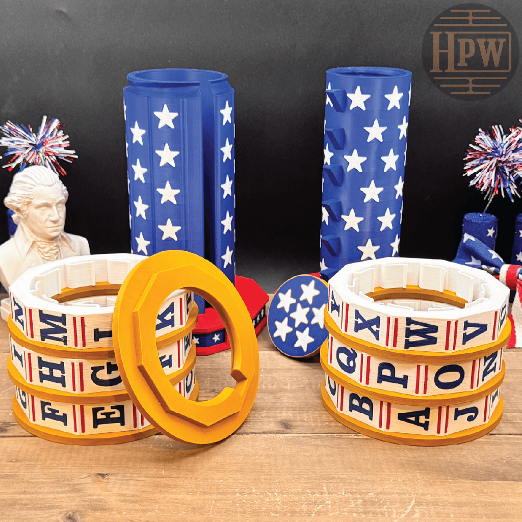 Old Glory Lockbox 3d model