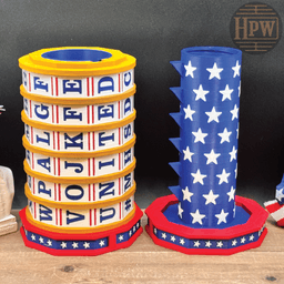 Old Glory Lockbox 3d model