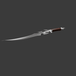 Fantasy Sword v2 3d model