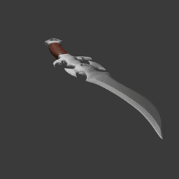 Fantasy Sword v2 3d model