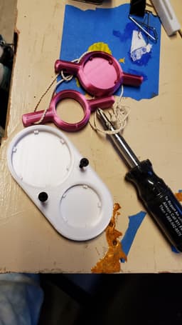 under shelf prescription lid helper 3d model