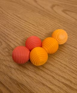 Magnetic Sensory Balls – Modular Fidget Toy with Hidden Magnets 3d model