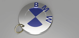 BMW keyring 3d model