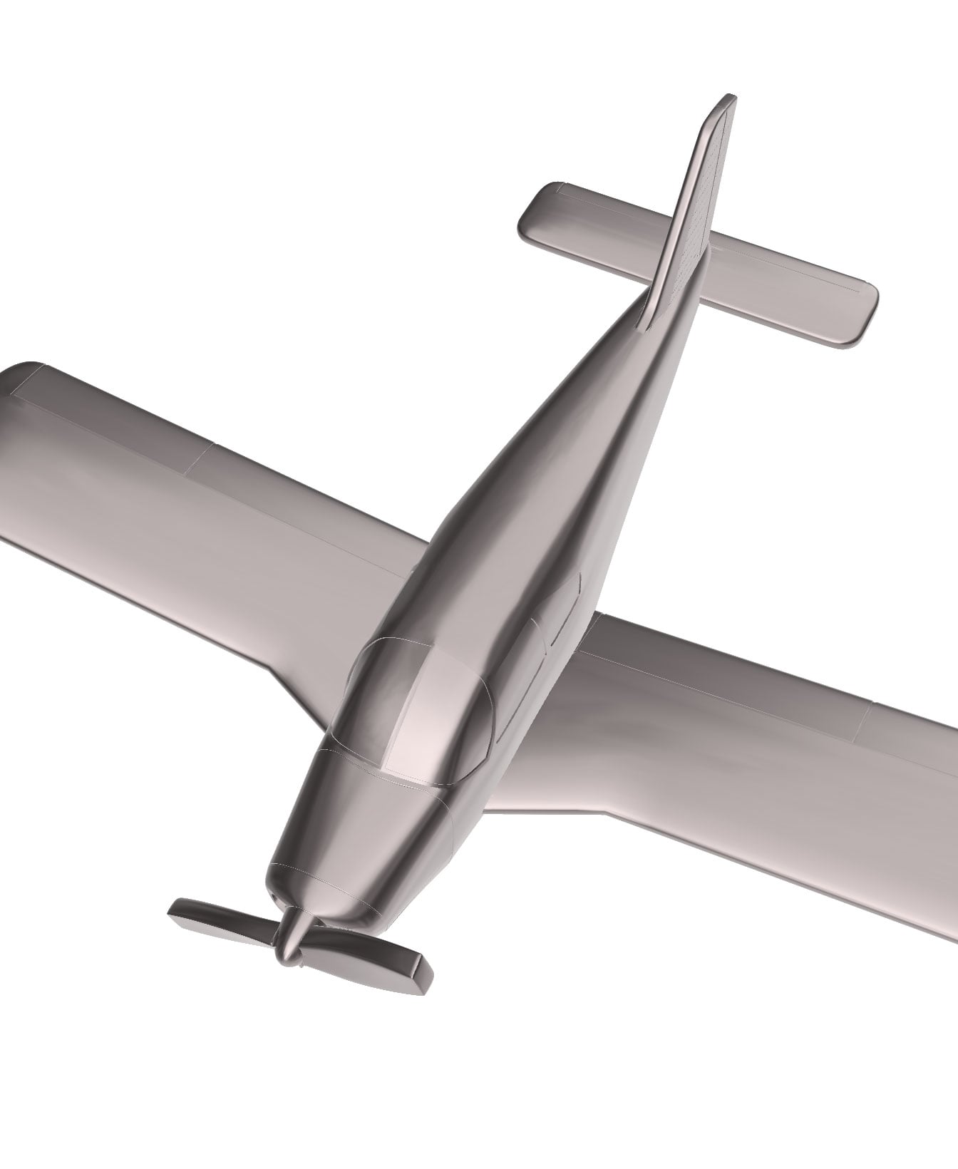 Piper PA-28-140 Cherokee 140 3d model