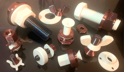 STL Hardware Parts - Imperial Nuts Bolts & Washers 3d model