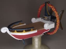 Sky Boat Miniature 3d model