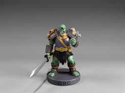Orc sword 3d model
