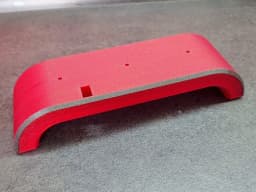 Square Lamp (LED strip) 3d model