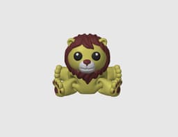 Lion Fidget 3d model