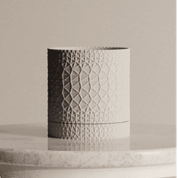 Planter with dripping tray 3d model