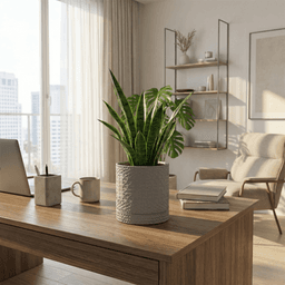 Planter with dripping tray 3d model