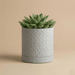 Planter with dripping tray 3d model