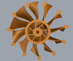 EDF 94mm EMV - COMPLETE MODULAR SYSTEM - (5-7-9-11 Blades | Multi-Motor Fit) 3d model