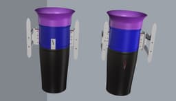 EDF 94mm EMV - COMPLETE MODULAR SYSTEM - (5-7-9-11 Blades | Multi-Motor Fit) 3d model