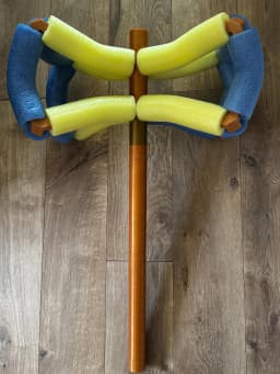 Foam Noodle Battle Hammer - Two handed 3d model