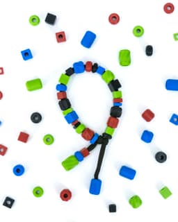 Paracord Bead Kit // Beads and Endcaps 3d model