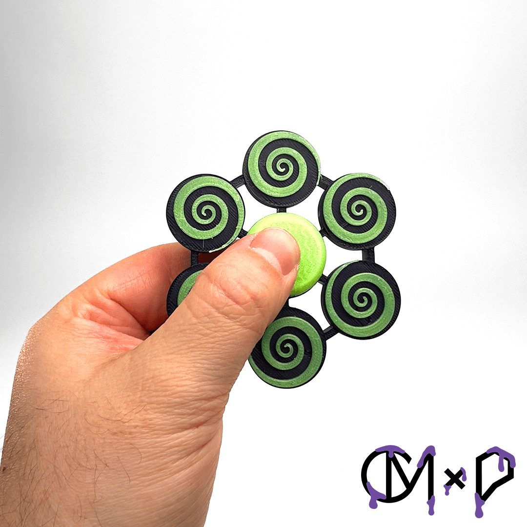 Hypno-Fidget Spinner 3d model