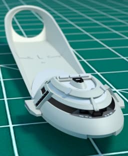1/1400 Enterprise E Accurate Deflector/Bridge Set 3d model