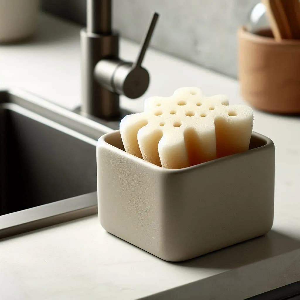 Modern Design Sponge Holder, Sponge Caddy 3d model