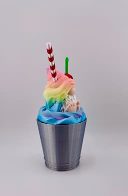 Milkshake Gnome Container 3d model