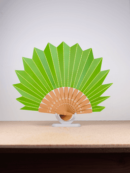 Folding Palm Hand Fan (Large) 3d model