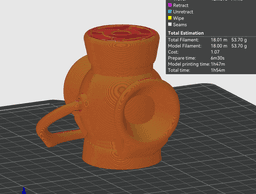Green Lantern Cat โ Flexi LED Keychain & Lantern, No Supports 3D Print STL/3MF 3d model