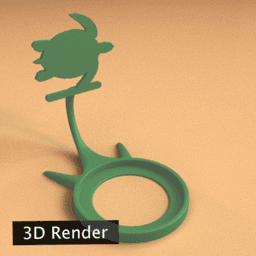 Anima Turtle 3d model