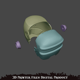 Elfen lied lucy Helmet 3d model