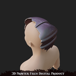 Elfen lied lucy Helmet 3d model