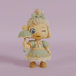 Daisy Duckie 3d model