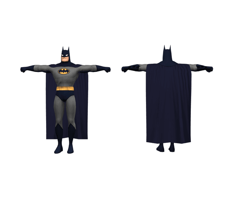Bruce Wayne Batman Animated 3d model
