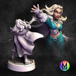 Elf Sorceress - Nova the Frost Elf Sorceress ( Frost themed High Elf Sorcerer ) 3d model