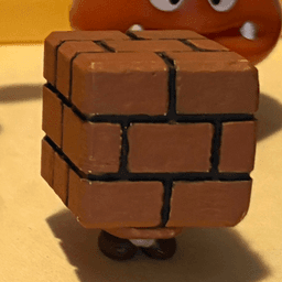 Pile Driver Micro Goomba from Super Mario Bros 3 - Custom WON 2.5 scale figure 3d model