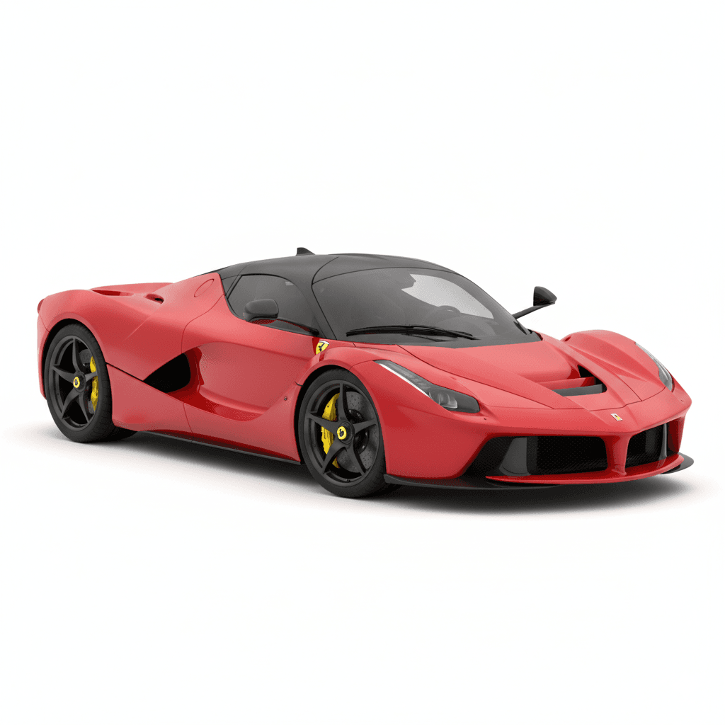Car : Ferrari LaFerrari Hybrid Hypercar Supercar 3d model