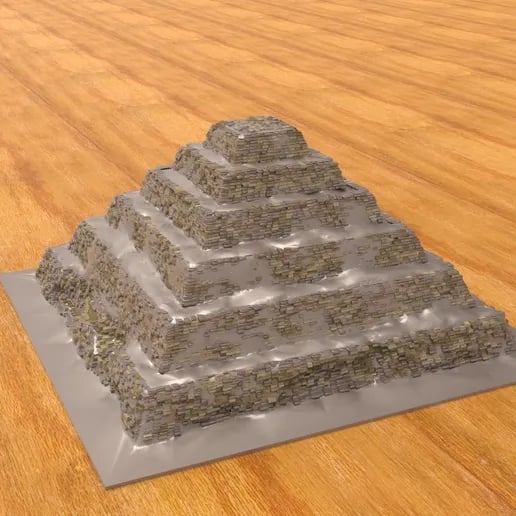Step Pyramid of Djoser 3d model