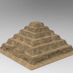 Step Pyramid of Djoser 3d model