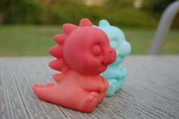 cute baby dino 3d model