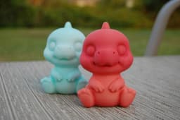 cute baby dino 3d model