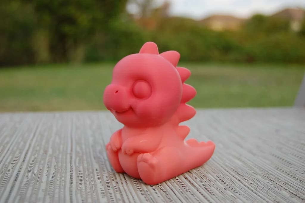 cute baby dino 3d model