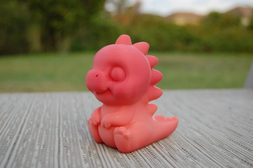 cute baby dino 3d model