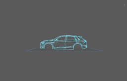 Audi - E-Tron 2019 Wall Art 3d model