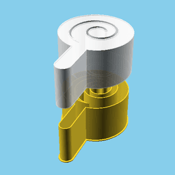 Lollipop, nestable box (v1) 3d model