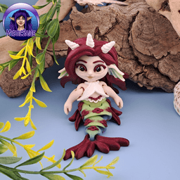 Mermaid Doll 3d model