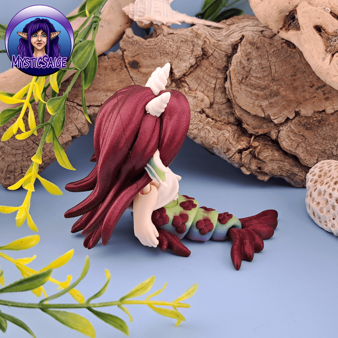 Mermaid Doll 3d model