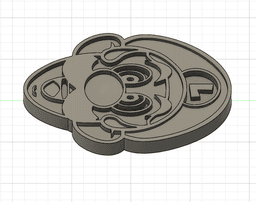 Tête de Luigi 3d model