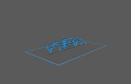 Ford - Falcon GT40 Wall Art 3d model